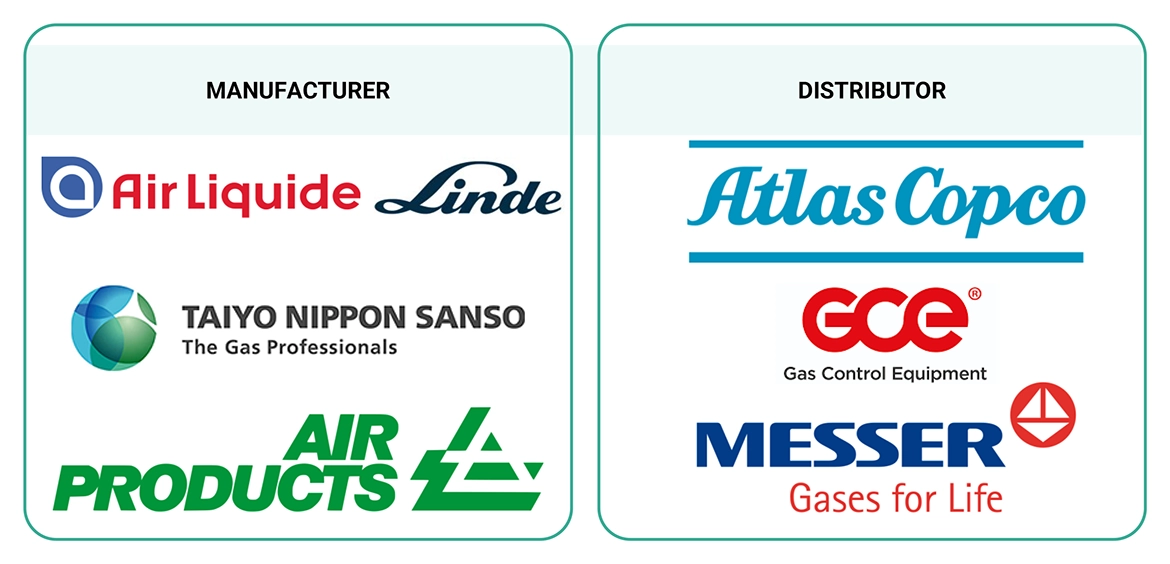 Medical Gas and Equipment Market Ecosystem