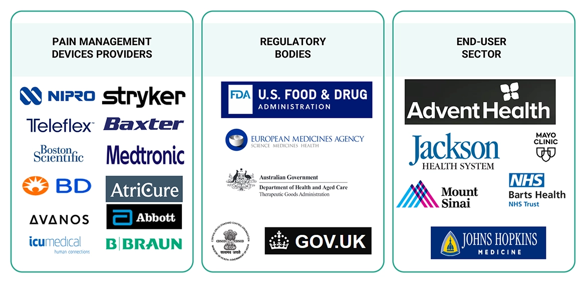 Pain Management Devices Market Map & Ecosystem Overview