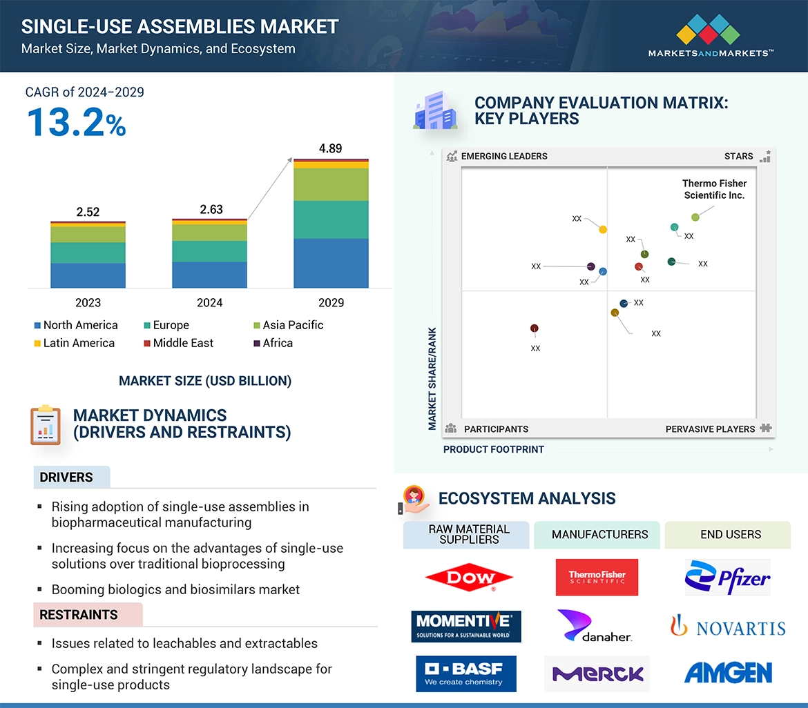 Single-Use Assemblies Market� Global Forecast and Key Opportunities to 2029