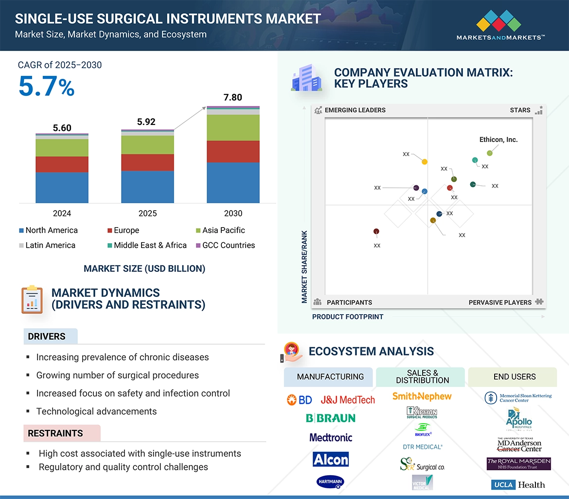 Single-use Surgical Instruments Market� Global Forecast and Key Opportunities to 2030