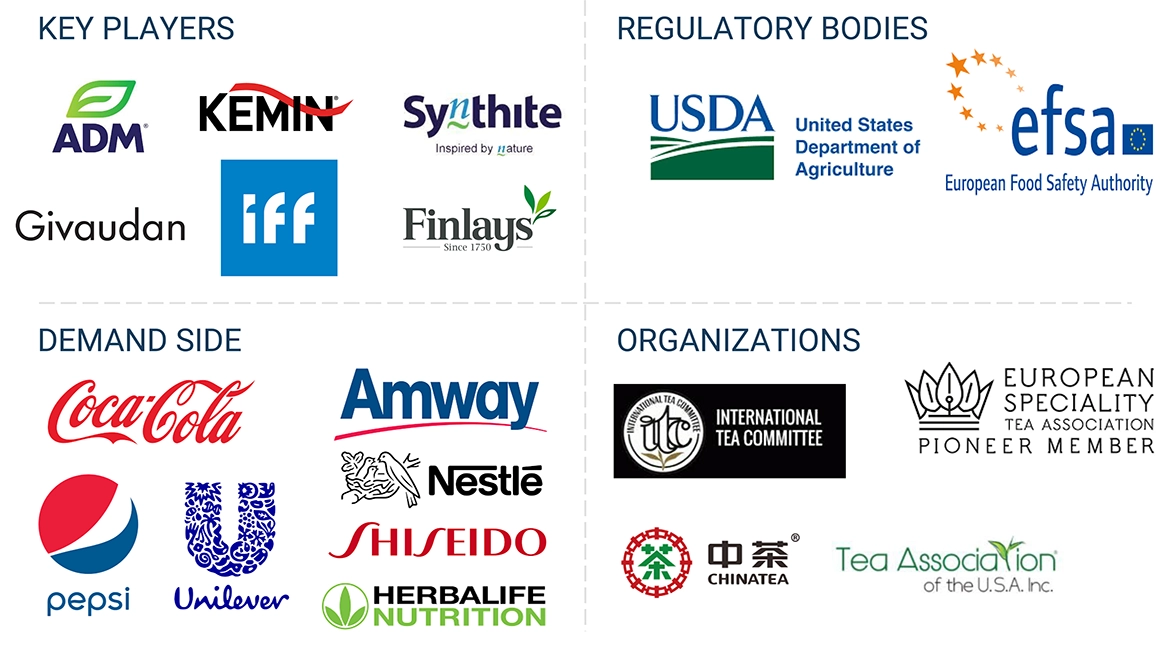 Top Companies in Tea Extract Market 